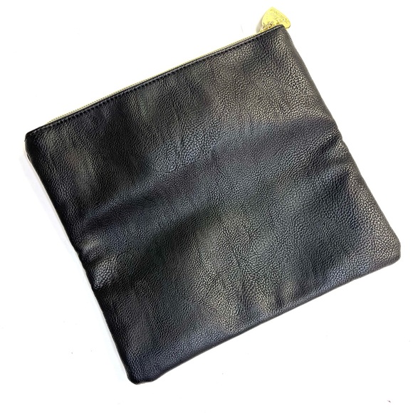 Betsey Johnson Black Fold-over Clutch - Picture 6 of 8